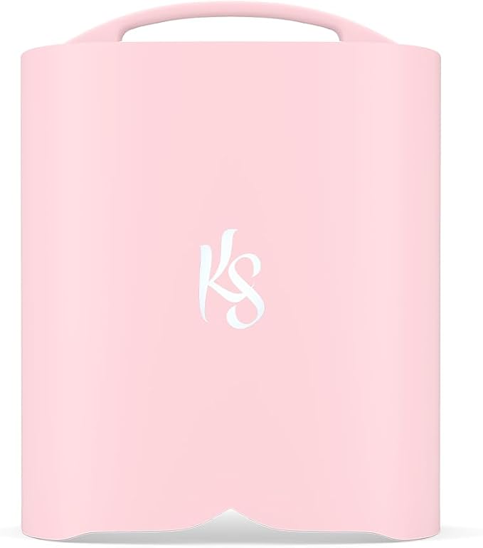 KIARA SKY Beyond Pro V3 UV LED Nail Lamp Pink – Cordless Rechargeable Gel Lamp w/Smart Sensor, Flashcure Low Heat Mode, Full-Hand Coverage & Timer for Gel Polish, Builder Top Coat 48W (240v)