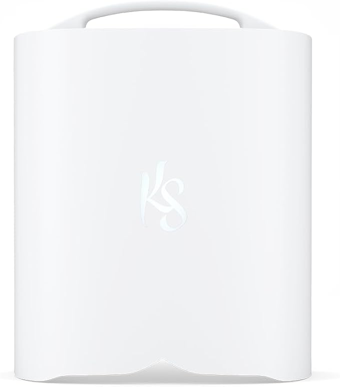 KIARA SKY Beyond Pro V3 UV LED Nail Lamp White – Cordless Rechargeable Gel Lamp w/Smart Sensor, Flashcure Low Heat Mode, Full-Hand Coverage & Timer for Gel Polish, Builder Top Coat 48W (240v)
