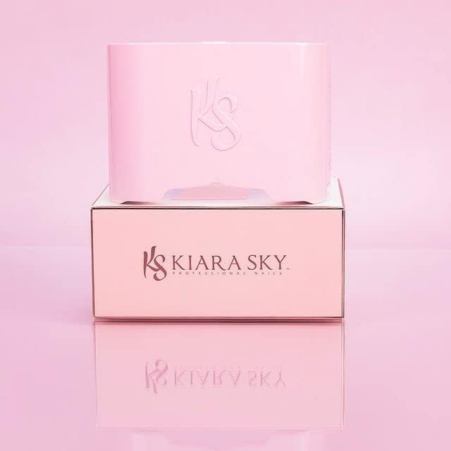 KIARA SKY UV Nail Lamp, LED Nail Lamp, Cordless & Rechargeable Nail Dryer Flash Cure UV Light for Gel Nail Polish - Beyond Home, Pink