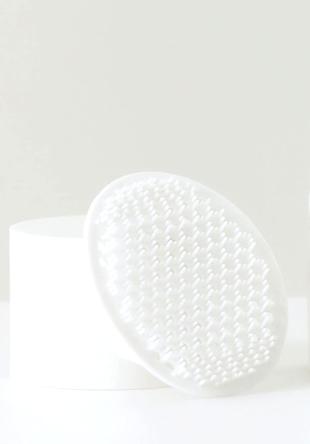 NOTHING FITS BUT Soft Silicone Facial Brush Pads, Pore Cleansing & Exfoliating Face Scrubber, Food Grade Silicone Tool for Whitehead & Blackhead Removal, Hygienic & Travel-Friendly, Pack of 2
