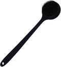 Long Handle Silicone Body Scrubber for Shower, Dual-Sided Back Scrubber Brush with Soft Bristles&Massage Nodes, Exfoliating Bath Brush for Hard to Reach Areas, Easy to Clean & Quick Dry, for Daily Use