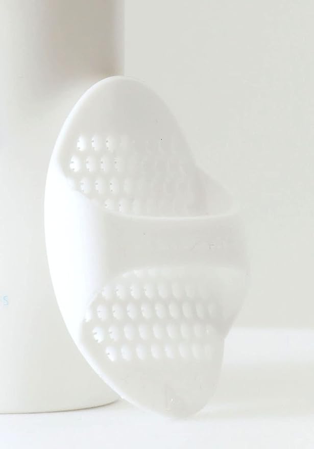 NOTHING FITS BUT Soft Silicone Facial Brush Pads, Pore Cleansing & Exfoliating Face Scrubber, Food Grade Silicone Tool for Whitehead & Blackhead Removal, Hygienic & Travel-Friendly, Pack of 2