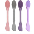 Face Mask/Facial Cleansing Brush,Silicone Scrubber for Face/Lip(4pcs)