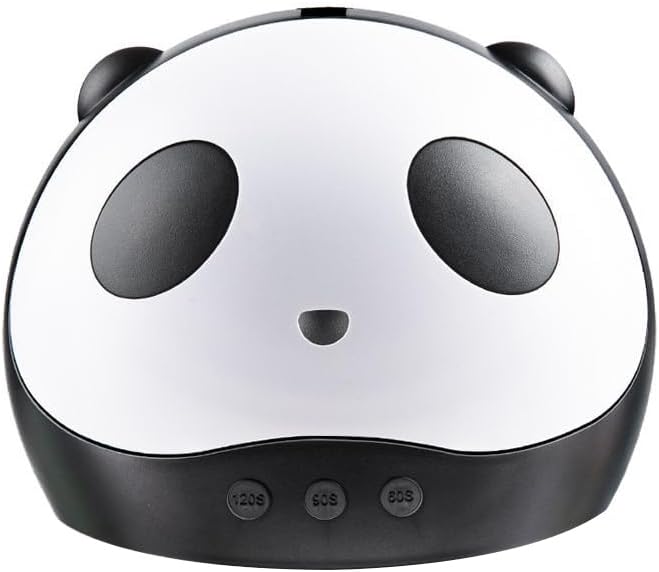 Otium Panda UV LED Nail Lamp, 36W Gel Polish Dryer with 3 Timer Settings, White