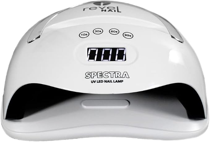 Revel Nail Spectra UV/LED Nail Lamp, Dip Powder & Gel Nail Polish Light, for Gel Polish or Dip Shine & Matte Top Coat