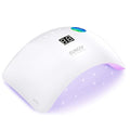 SUNUV UV Light for Gel Nail Polish, UV LED Nail Lamp, Auto Sensor SUN8 Pink | 3 Timer Settings, 21 LEDs, Fast Curing, LCD Display, Fits All Gel Polish, Home & Salon Use