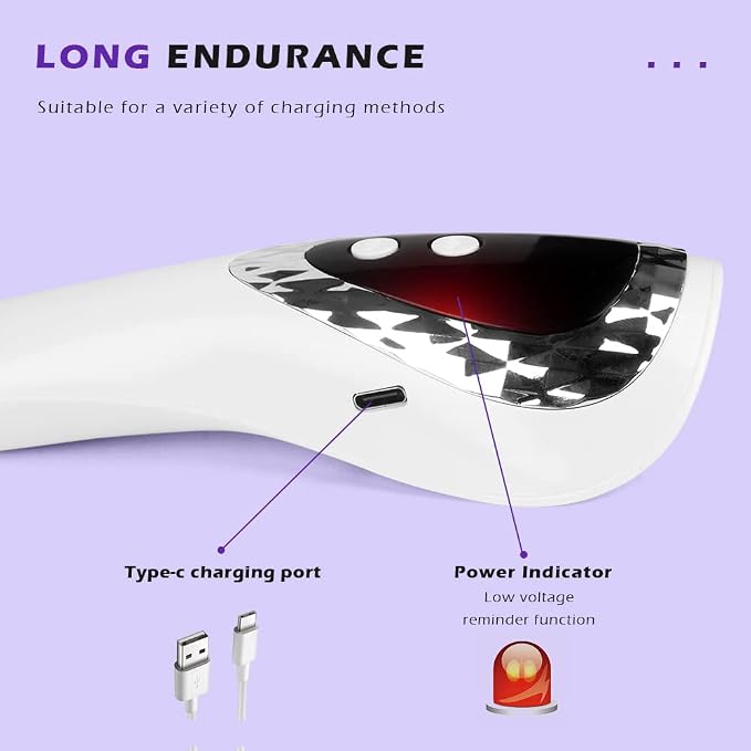 Handheld UV Light for Gel Nails, Portable Mini Nail Lamp LED Flash Nail Curing Polish Rechargeable Nail Dryer Resin Art Fast-Dry Machine 5V USB Home DIY