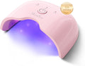 MelodySusie Cordless UV/LED Nail Lamp P-Art06G for Gel Polish | 6W, 45s/75s timers, smart sensor, 1000mAh, 3-5h use. Safely cures half-cured strips, base coat, and top coat without heat