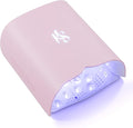 KIARA SKY Beyond Pro V3 UV LED Nail Lamp Pink – Cordless Rechargeable Gel Lamp w/Smart Sensor, Flashcure Low Heat Mode, Full-Hand Coverage & Timer for Gel Polish, Builder Top Coat 48W (240v)