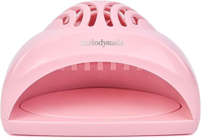 MelodySusie Portable Kids Nail Dryer for Water Based Regular Nail Polish | for Girls Aged Twelve and Up, Easy Push Switch Finger Plate,Fast Drying,Children's Gift,Stocking Stuffers for Girls