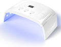 UV Led Nail Lamp Spacious Foldable Curing Light Dryer for Gel Nails Polish(White lamp pro)