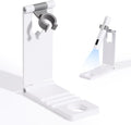 Makartt UV Nail Lamp Stand: Convenient for Nail Curing Gel-X Nail Tips | Foldable, 360° Adjustable Rotation, Portable, Handsfree, Convenient for Curing, Home DIY Salon, White