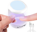 Mini UV Light for Gel Nails, UV Light for Nails Nail Lamp Portable UV Nail Lamp 16W UV Lamp Professional UV Lamp for Gel Nails Innovative Nail Dryer for Nail Art