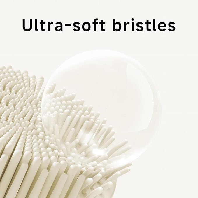 Silicone Body Scrubber for Shower - Food-Grade Ultra-Soft Silicone Body Scrubber exfoliator for Women Bath & Massage, Easy-to-Grip, Deep Clean & Relaxing Body Brush