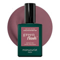 Manucurist Green Flash Rose Mountbatten Taupe Pink LED Gel Nail Polish | LED Gel Polish & Semi-Permanent Nail Varnish, UV Nail Lamp - 12-Free, Bio-Sourced, Vegan, Made in France, 0.5 fl oz