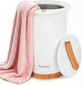 Luxury Towel Warmer Bucket, Large Towel Warmers for Bathroom,Auto Shut Off, Fits Up to Two 40"X70" Oversized Towels, Bathrobes, Blankets, PJ's and More