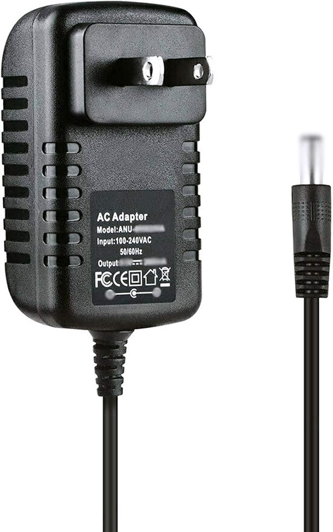 24V AC DC Power Adapter Charger Compatible with SUNone SUN1 SUN2C Sun2 Sun3 SUN6 SUN8 48W Smart UV LED Nail Lamp, LED UV Lamp Gel Nail Polish Dryer Power Supply Cord