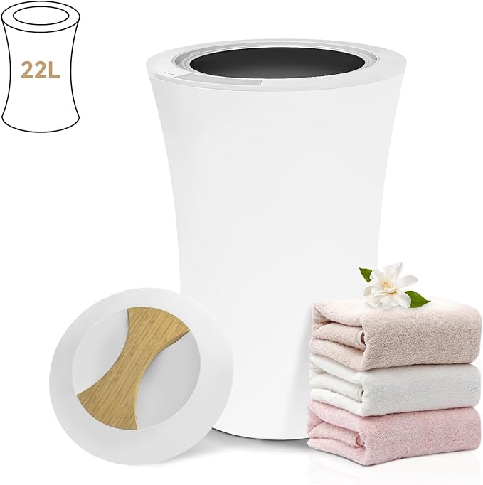 Towel Warmer 22L,4-Stage timed Heating Towel Warmers Bucket,Extra Large Towel, Bathrobe, Blanket Warmer for Bathroom,Spa, LCD Display