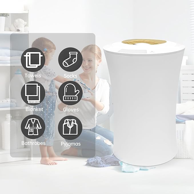 Towel Warmer 22L,4-Stage timed Heating Towel Warmers Bucket,Extra Large Towel, Bathrobe, Blanket Warmer for Bathroom,Spa, LCD Display