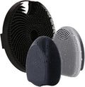 Soft Silicone Body Scrubber with 2pack Silicone Face Scrubber for Shower,Exfoliating Body Scrubber for Sensitive Skin,Silicone Body Brush Face Cleansing Brush for Pore Cleaning,Skin Care
