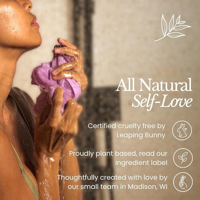 Bare Botanics Dry Brushing Body Brush for Lymphatic Drainage | Medium Firmness Cruelty Free Natural Boar Bristles Improves Circulation and Gently Exfoliates | Ergonomic Elastic Strap