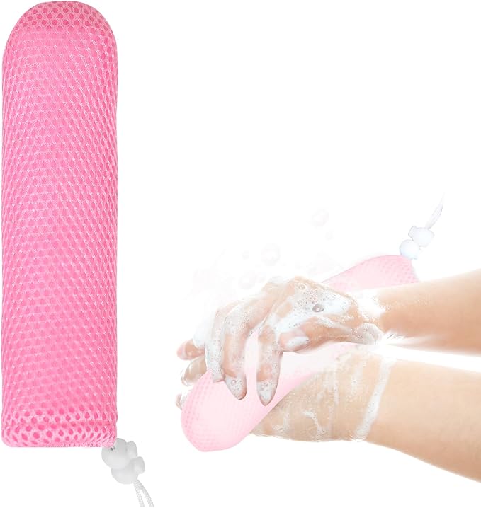 Long Handle Bath Brush Head,Anti-Slip Handled Bath Brush Back Scrubber | Brush Head for Shower, Easy Reach for Seniors, Suitable for Elderly/Pregnant Aid Bathing & Shower(Not Include Brush Handle)