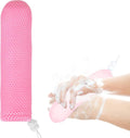 Long Handle Bath Brush Head,Anti-Slip Handled Bath Brush Back Scrubber | Brush Head for Shower, Easy Reach for Seniors, Suitable for Elderly/Pregnant Aid Bathing & Shower(Not Include Brush Handle)