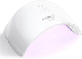 SUNUV UV LED Nail Lamp, UV Light for Gel Nail Polish Dryer SUN9C White | Auto Sensor with 2 Times, Portable for Hands & Feet, Fast Curing Lamp for All Gel Polishes, Easy to Use DIY Manicure at Home