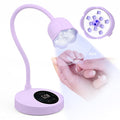 SAVILAND 30W UV Nail Lamp: Gel Lamp for Nail Polish Intellisense Flash Cure Lamp Cordless UV Light for Gel Nail Rechargeable LED Flash Cure Light Quick Drying for Nail Salon Home DIY Manicure