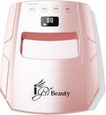 Hybrid - X Nail Lamp – 48W UV/LED Nail Dryer, Wireless Rechargeable, Smart Timer, Removable Tray, Cordless Gel Nail Lamp for Manicure Pedicure