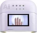 AI UV LED Nail Lamp for Gel Nails - O NAIL AI Smart Precision Scan Reduces UV Exposure, 109 LED Nail Dryer, 2X Fast Curing Light for Professional Salon & Home (Battery Not Included)