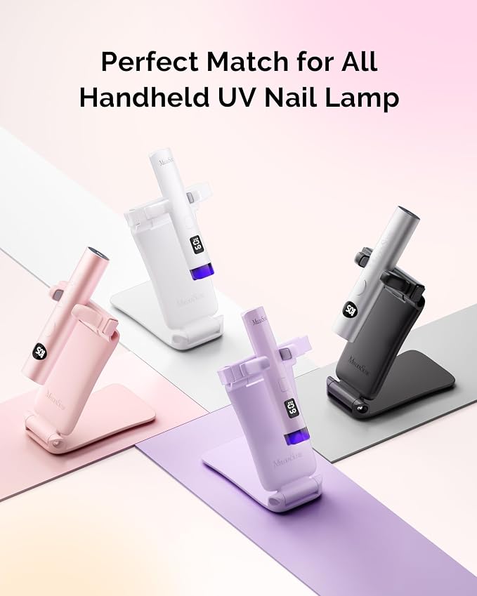 MelodySusie Nail Lamp Stand & Holder for Flash Cure Handheld UV Light