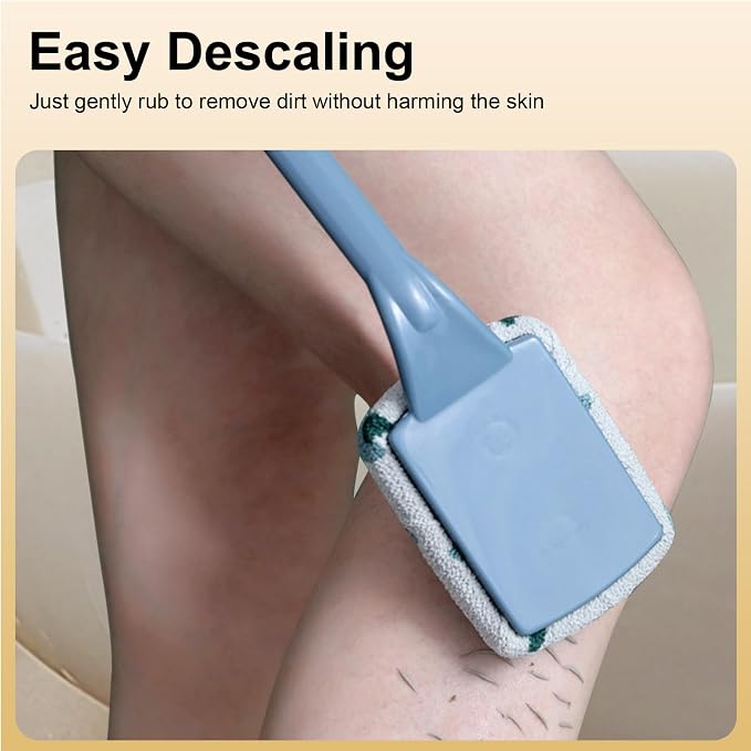 Shower Back Brush,Non-Slip Shower Brush with Long Handle,Gentle Exfoliation, No Harm to Skin, Suitable for All Kinds of Skin