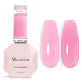 MelodySusie Jeweliver Gel Nail Polish, 0.5Fl.oz Berry Pink Gel Polish Pastel Nude Color Sheer Translucent Soak Off UV LED Light Cure Gift Nail Art Manicure DIY at Home JM16