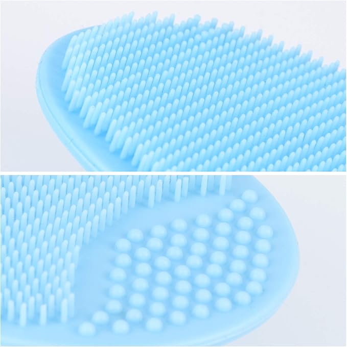 Face Scrubber,Soft Silicone Facial Cleansing Brush Pad Exfoliator Scrub Scrubby for Massage Pore Blackhead Removing Exfoliating-Unique Cool Fun Christmas Gift Present for Girl Sister Best Friend Women