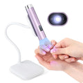 SAVILAND SSPro X U V Light for Gels Nails : 8s U V LED Nail Lamp with Smart Sensor 360° Rotatable Magnetic Nail Light Flash Cure Lamp for Gel Stand 2 Timer LCD Screen Nail Light Use Home DIY | 360° rotatable, Smart sensor, 2 timer modes, LCD screen, Ha...