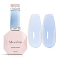 MelodySusie Jeweliver Gel Nail Polish, 0.5Fl Oz Light Blue Jelly Gel Polish Sheer Translucent Nude Soak Off UV LED Light Cure Spring Summer Colors Manicure Nail Art DIY at Home JM01