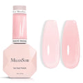 MelodySusie Jeweliver Jelly Gel Nail Polish, 0.5Fl.oz Grace Nude Pink Gel Polish Soak Off UV LED Light Cure Gift for Women Manicure Nail Art DIY at Home B6650