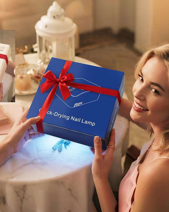 UV Light for Gel Nails, Cordless UV Nail Lamp, Professional Salon & Home | 39 Beads | 96W | 6000mAh Rechargeable | Smart Sensor | Detachable Base | 4 Timers | Rhinestone Black Diamond
