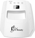 iGel Beauty Hybrid - X Nail Lamp – 48W UV/LED Nail Dryer, Wireless Rechargeable, Smart Timer, Removable Tray, Cordless Gel Nail Lamp for Manicure Pedicure