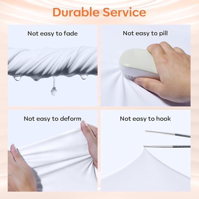 Modelones UV Gloves for Gel Nail Lamp, White UV Gloves for Gel Manicures | Professional UPF50+ UV Protection Gloves for Manicures Art Skin Care Fingerless Glove for Women