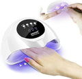 JODSONE U V LED Nail Lamp,2-in-1 Design for Nail Tip and Gel Nails Polish Fast Curing with 4 Timer Smart Sensor