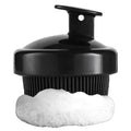 Ross Bath & Shower Massager Body Brush with Soft Silicone Bristles (Black)