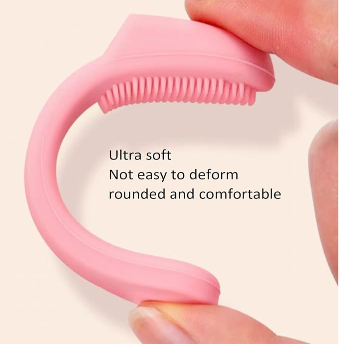Face Mask/Facial Cleansing Brush, Silicone Scrubber for Face/Lip,Remove Blackheads