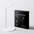 L'UGX Magnetic Handheld uv Light for Gel Nails Stand – 360° Rotating Iron Base Holder, Strong Magnetic Mount for Gel Nail Dryer Pen,Detachable Support for Manicure Table or Salon Use