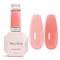 MelodySusie Jeweliver Nude Gel Nail Polish, 0.5Fl.oz Milky Gel Polish Pastel Color Soak Off UV LED Light Cure Gift for Women Manicure Nail Art DIY at Home JM26