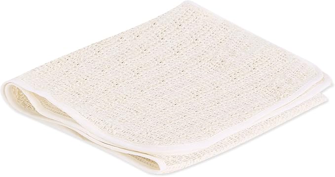 Exfoliating Loofah Washcloth Back Scratcher for Women, Natural Sisal Body Exfoliator Scrubber, Rough Sisal estropajos para el Cuerpo Deep Exfoliating Towel for Shower