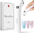 MelodySusie Handheld Flash Cure Nail Lamp P-ART01A Cordless Mini Nail Light | Concave Ergonomic Handle for Nail Tech, Spot Cure for Soft Gel, Gel-X & Press-On, 630mAh Battery