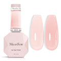 MelodySusie Jeweliver Nude Gel Nail Polish, 0.5Fl.oz Milky Gel Polish Pastel Color Soak Off UV LED Light Cure Gift for Women Manicure Nail Art DIY at Home JM08