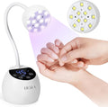 LIORA UV LED Nail Lamp | Cordless USB Rechargeable, Gooseneck, 4 Timers & Auto Sensor, Flash Curing, Salon, Home & DIY Use